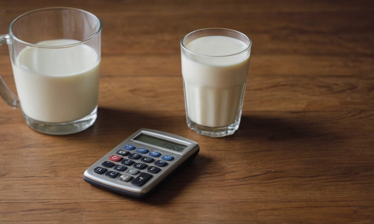 Câte Calorii Are un Pahar de Lapte?
